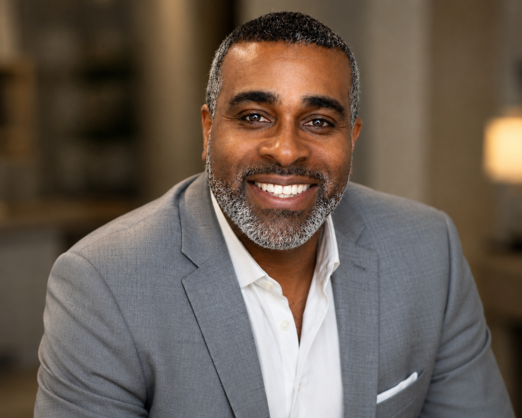 Eddie Pryor Jr., founder of Pryor Legacy Productions and writer E. L. Pryor
